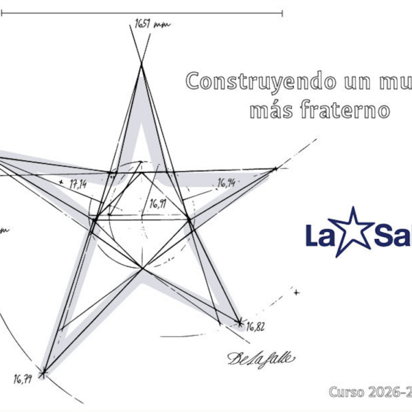 \»CONSTRUYENDO UN MUNDO MÁS FRATERNO“ LEMA DE LA SALLE, CURSO 26/27